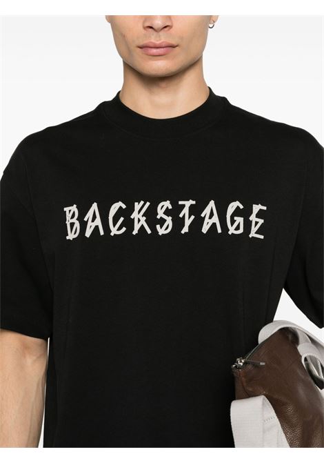 Black Classic logo-embroidered T-shirt 44 LABEL GROUP - men 44 LABEL GROUP | B0030556FA528P574